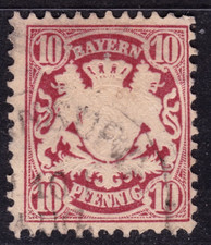 TIMBRE 1876-78 ALLEMAGNE