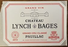 Étiquette Château Lynch Bages 2013 - 75 cl