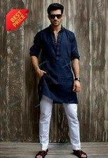 Chemise Kurta Solide Indienne