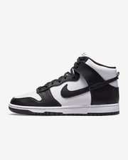 Nike Dunk High Retro White Black Orange Baskets Homme Taille 44.5 Neuf Boîte