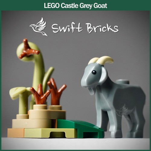 Lego grey goat medieval - grey,
