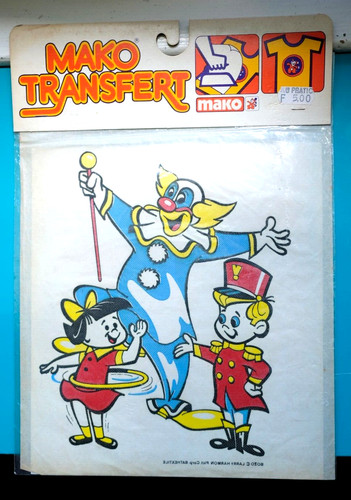 Mako transfert bozo clown - mako,