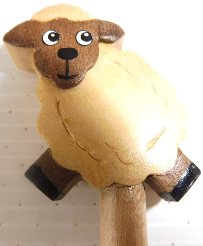 Crayon papier fantaisie mouton - crayon,