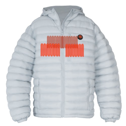 Veste chauffante pour homme