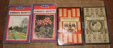 Lot 4 Almanach Hachette 1933