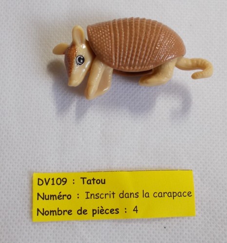 Kinder 109 tatou sans - kinder,