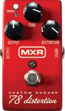 Pédale d'effets guitare MXR