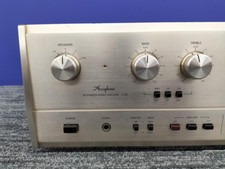 Amplificateur intégré ACCUPHASE E-301 équipement audio argent fonctionnel con...