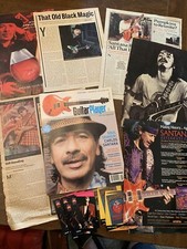 CARLOS SANTANA lot Guitar