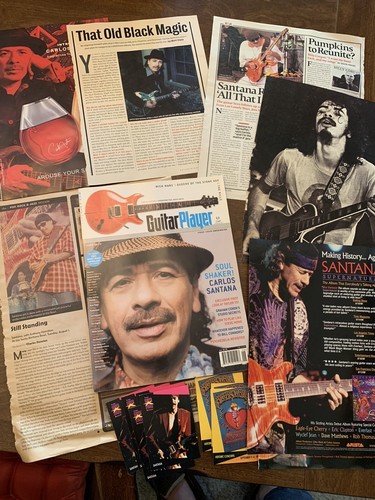 Carlos santana lot guitar - carlos,