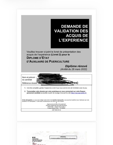 Vae auxiliaire puericulture - auxiliaire, de