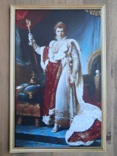 CARTE TABLEAU 18,6 x 28 cm : NAPOLEON EN COSTUME DE SACRE