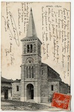 ARTAIX - Saone & Loire - CPA 71 - l' église