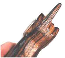 1 X Up Yours! / L'Oiseau / Tire-Bouchon En Bois 18Cm / 7