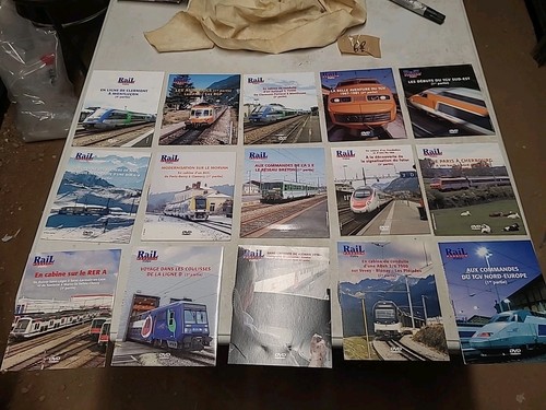 Lot dvd rail - 15,