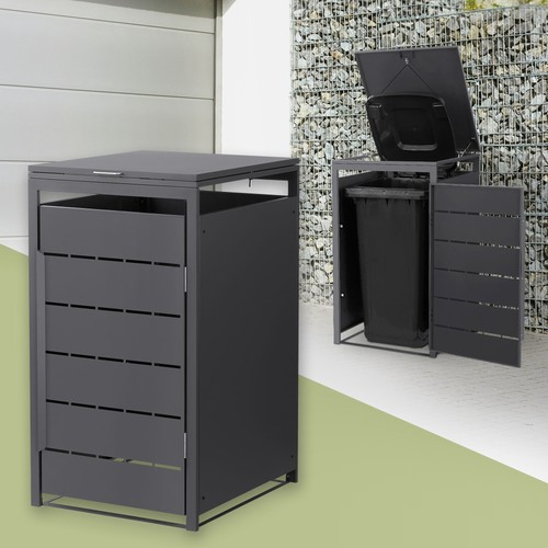 Abri pour poubelle 68x80x120 - abri,