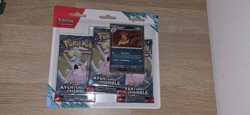 Tripack pokémon ev9 aventures - pokémon,
