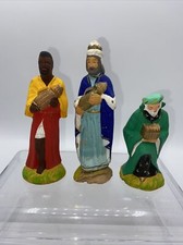 Santons creche  Rois  Mages RICARD Possibilité de vente à l’unité