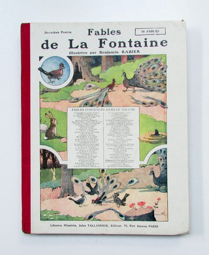 Rabier fables la fontaine - rabier,,