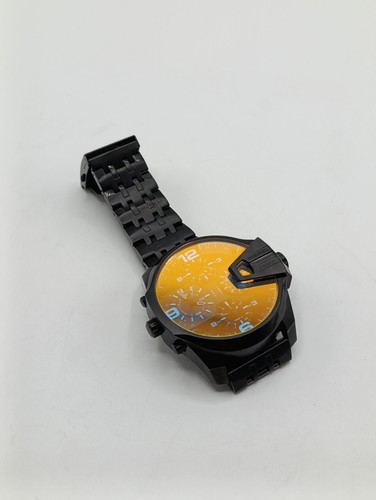 Diesel montre métal noir - -,