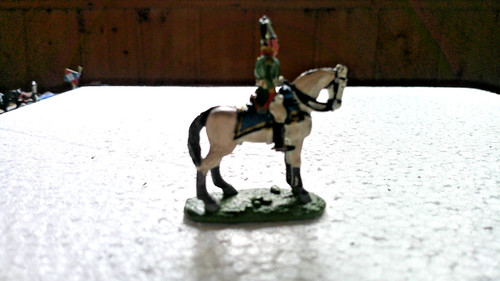 Soldat cavalier plomb - plomb, del