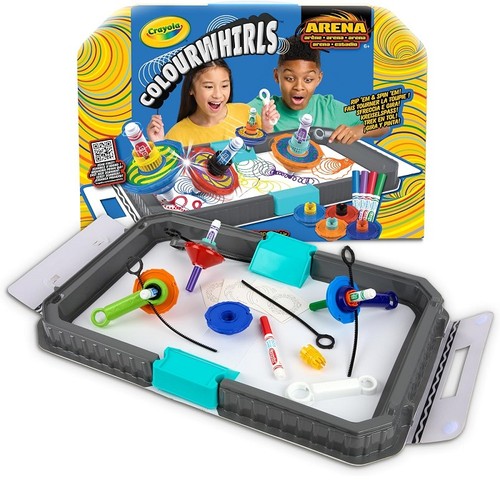 Crayola colourwhirls toupie - colourwhirls, la