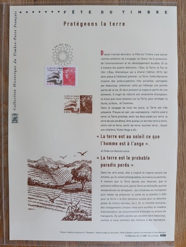 Timbre france documents - timbre,