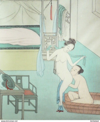 Estampe chinoise claude - estampe, tchou