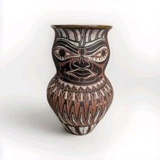 Vase céramique Guyana visage