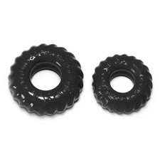 Lot de 2 cockrings TPR noir