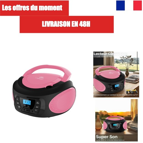 Boombox cyberlux lecteur cd - boombox,