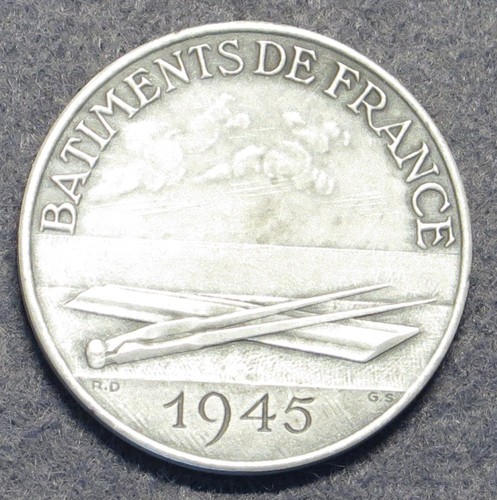 Médaille française art déco - française,