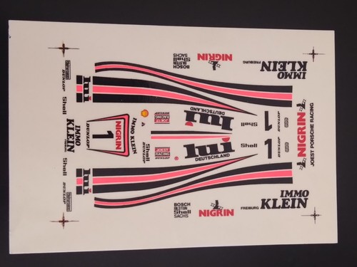 Decal porsche 908 - decal,