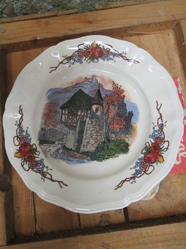 Ancienne assiette faience - ancienne, en