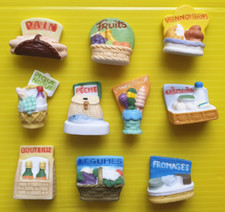 Fève  Série complète  - Paniers gourmands - Panier gourmand - Pain Fruit Fromage
