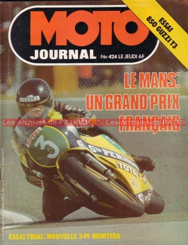 Moto journal 424 - , guzzi