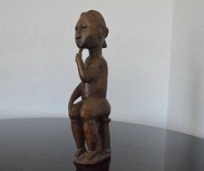 Statue Ancienne Africaine Bois