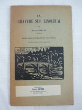 La gravure sur linoléum - Richard Berger - Livre ancien