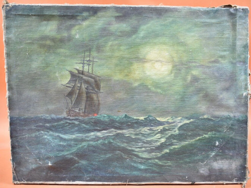 Peinture huile sur - peinture, l'huile