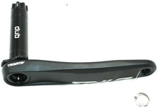 TRUVATIV Pédale Gauche Stylo Eagle DUB Noir 1x12 | X-SYNC 2, Noir, 175 Mm