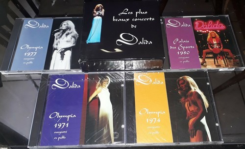 Dalida rare coffret cd - dalida, de