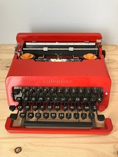 Olivetti Valentine Red typewriter - Ettore Sottsass - Machine à écrire TBE