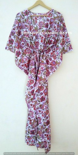 Robe caftan longue indienne