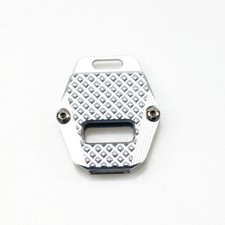 Porte-clés argenté pour moto