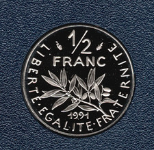 50 CENTIMES 1991 FDC SORTIE DU