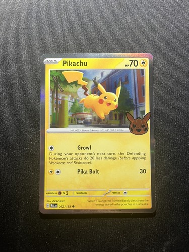 Carte pokémon pikachu holo - carte,
