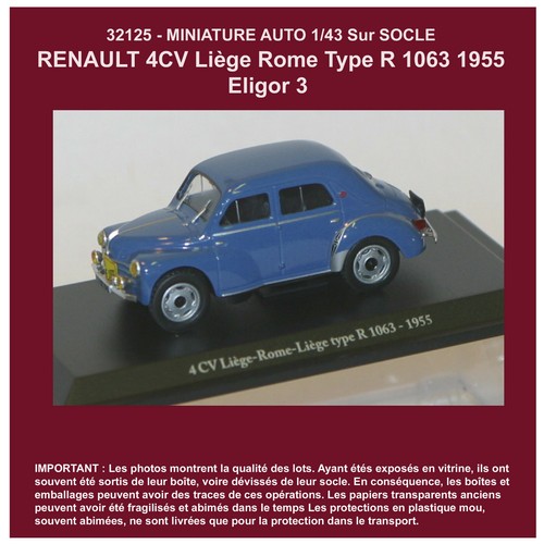 1626 miniature renault 4cv - 1626, r