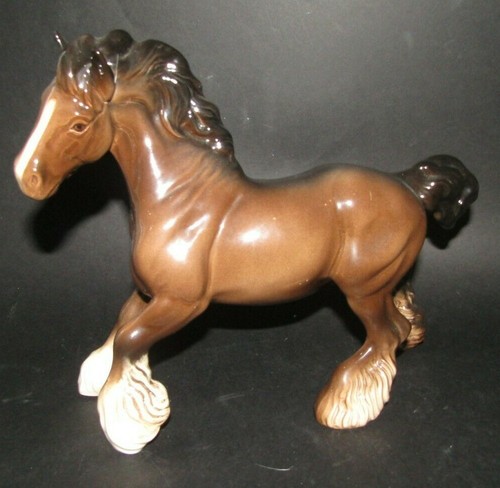 Cheval faïence anglaise - en,