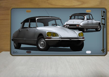 Citroën DS 21 pallas recto verso plaque Alu Décorative