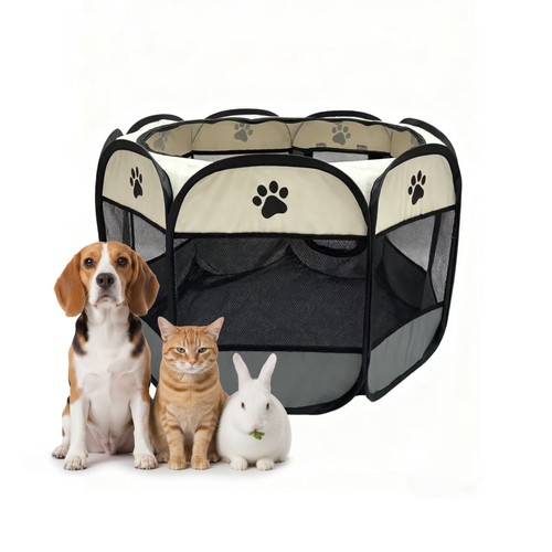 Enclos pliable pour - chiots, et